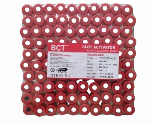 BCT Clot Activator Blood Collection Tubes