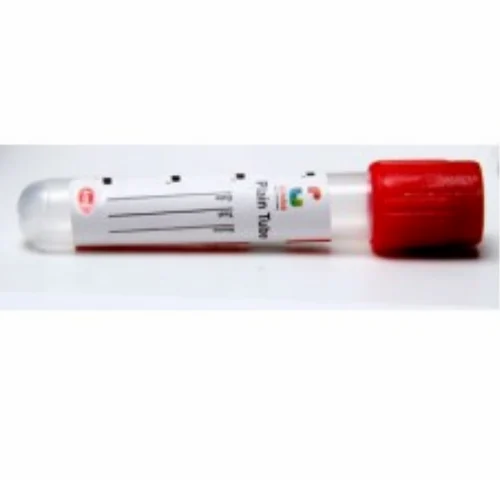 Plastic Blood Collection Clot-act Tube R&g