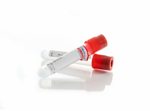 Plastic Non Vacuum Clot Activator Tubes, 4 ml