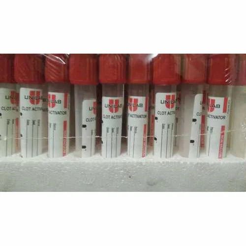 Clot Activator Laboratory Tube for Hospital