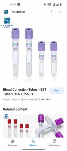 Clot Activator Non Vacuum Blood Collection tube 4ml