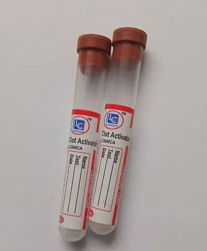 Clot Activator Non Vacuum Blood Collection Tube
