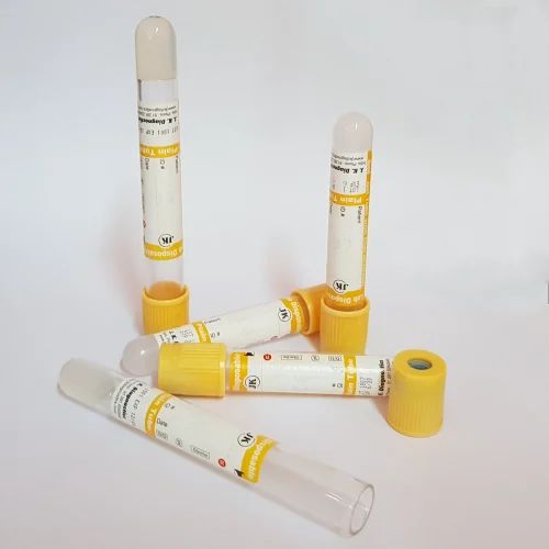 Plastic Clot Activator with SST Gel Non Vacuum Tube, 5 ml