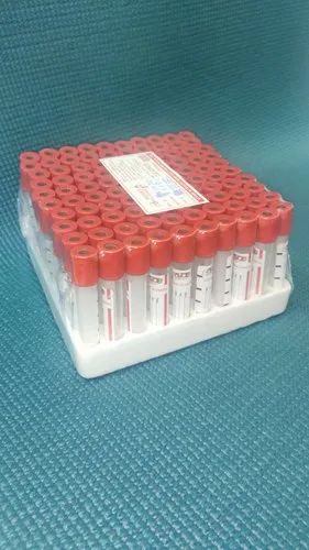 Double Cap Tube Edta Flouride Clot