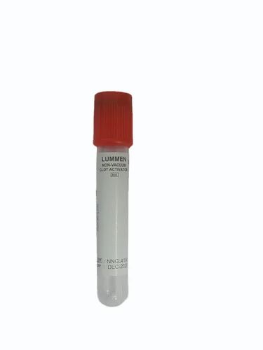 Plastic Clot Activator Non Vacuum Blood Collection Tube, 10 ml