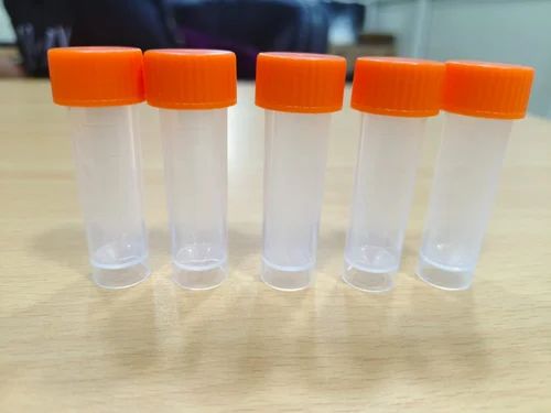 Plastic 4 ml Clot Activator Non Vacuum Tube
