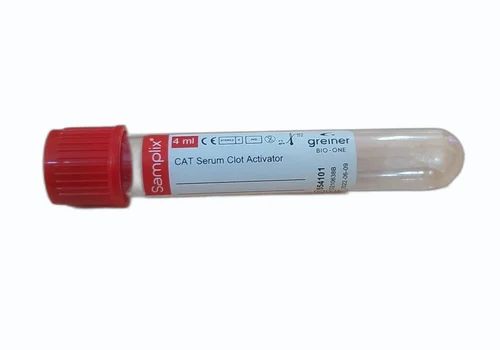 Red Greiner plain serum clot Activator Tube