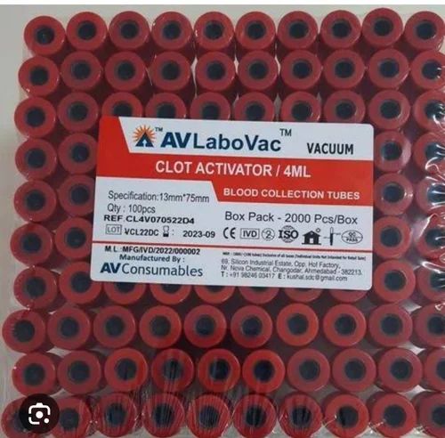 Clot Activator Blood Collection Tubes