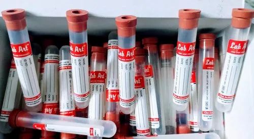 Plastic Blood clot Activator Tube, For Laboratory, Size: 3ml