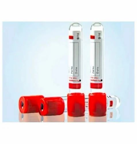 Plastic Pearless 2 ml Clot Activator Blood Collection Tubes
