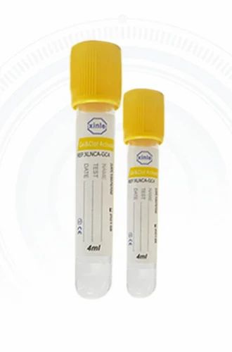 Plastic Peerless 4ml Gel Clot Activator Tube