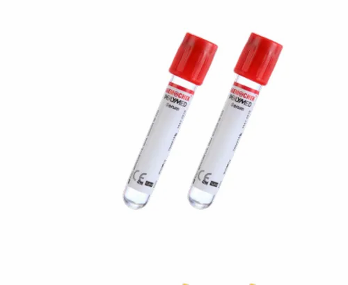 Transparent Polymed 80030 Haemochek Blood Collection Serum Tubes