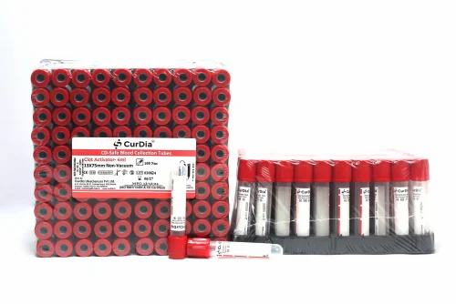 Plastic Clot Activator Blood Collection Tubes, 4ml