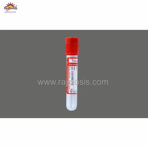 Raj Biosis Red Clot Activator Tube Non Vacuum, 2 ml
