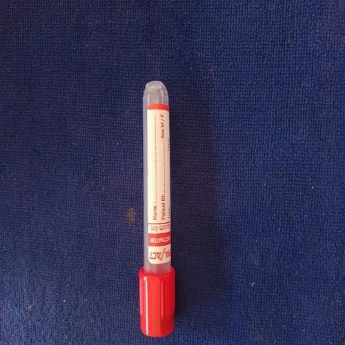 Red (cap) Clot Activator Blood Collection Tube