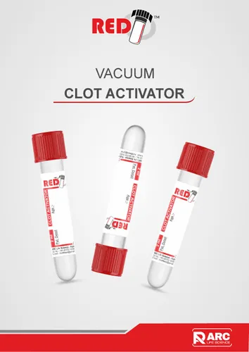 CLOT ACTIVATOR VACUUM BLOOD COLLECTION TUBE