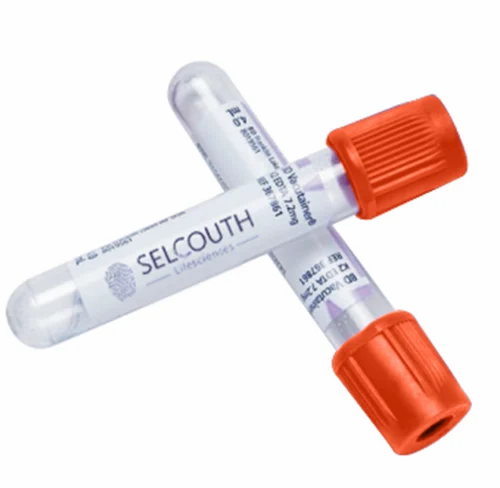 10 ml Serum Clot Activator Non-Sterile Vacuum Blood Collection Tube - Red Cap - 16 X 100 mm