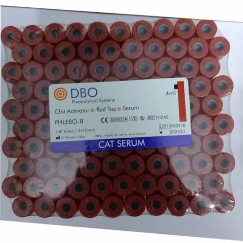 Serum Clot Activator Tube