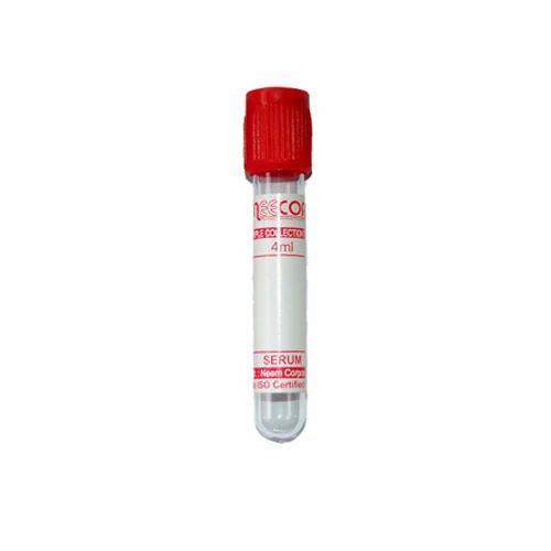 Transparent Clot Activator Tube, For Pathological