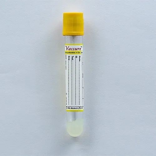Vacuum Clot Accelerator Gel Tubes