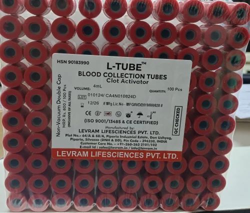 Plastic Sodium Citrate 4ml Blood Collection Tube