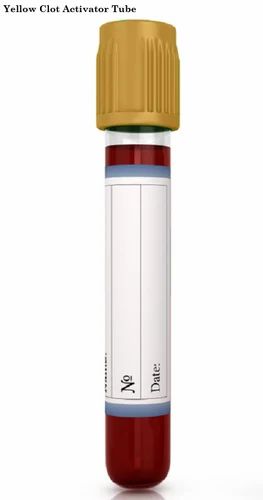 Gel Clot Activator Blood Collection Tube