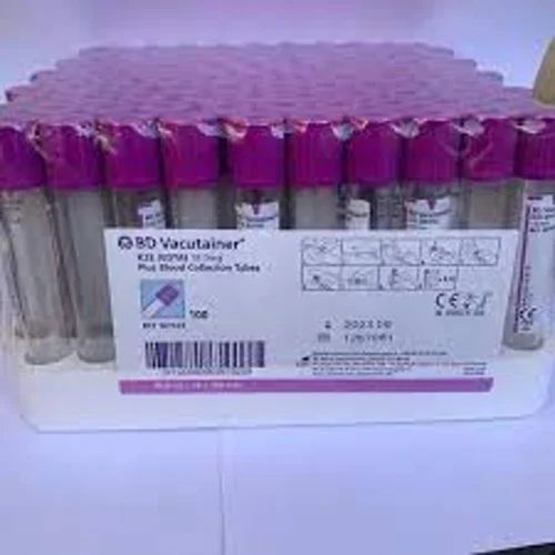 Plastic BD Vaccutainer K2 Edta, Packaging Type: Box, Size: 5 ml