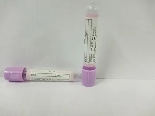 PET K2 EDTA Tubes, Pack of 100