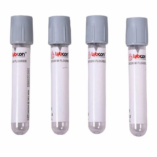 PET 2ml Sodium Fluoride Blood Collection Tube
