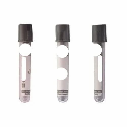 Plastic BLUEKITES FLUORIDE TUBES (200 UNITS), 3 ml