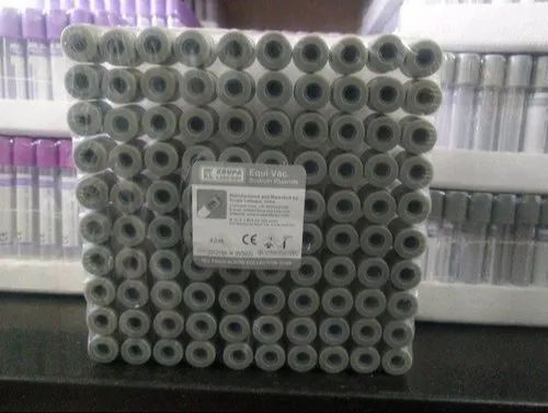 Fluoride 4mL Vacutainer Blood Collection Tube