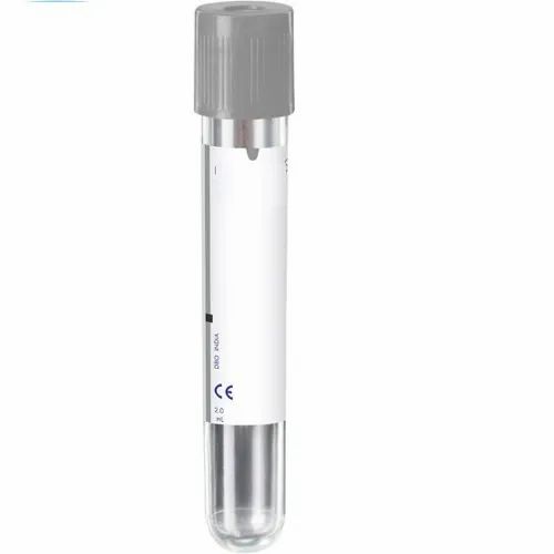 Yashika Enterprises PET Blood Collection Fluoride Tube, Size: 2 mL