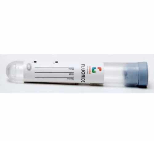 Plastic Blood Collection Flouride Tube (R)