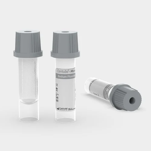 CENTUBE MICRO Sodium fluoride Paediatric blood collection tubes