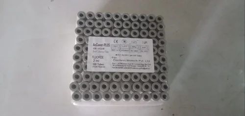 Plastic 2ml AcCuvet Plus Fluoride Tube