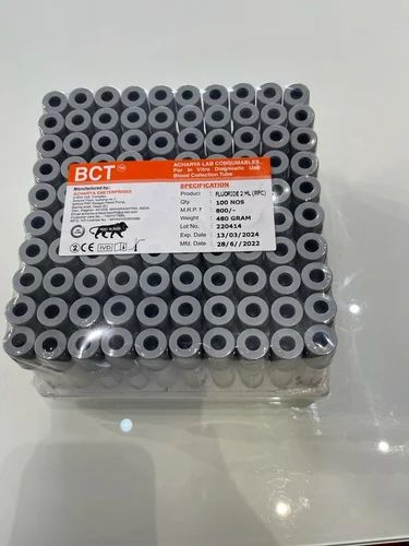 Fluoride Blood Collection Tubes