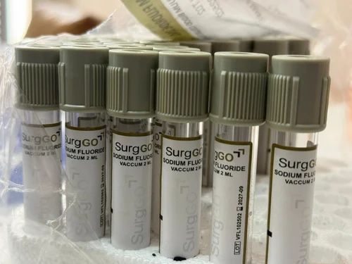 Vacuum Sodium Fluoride Tubes