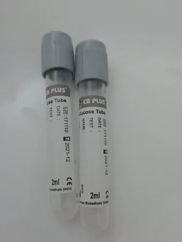 Plastic 2ml Glucose Fluoride Tube