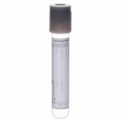 Nidovac Na-Fluoride Tube (Na-F + EDTA) Grey Cap)