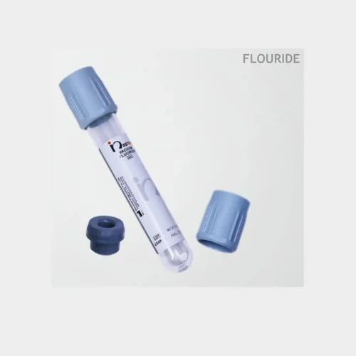 Pet Sodium Fluoride Blood Collection Tube, Size: 2 ml