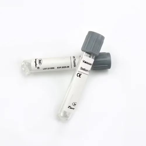 Plastic 3ml Fluoride Vaccum Tube