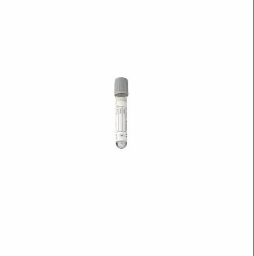Plastic Sodium Fluoride Blood Collection Tube 2 ml (Grey)