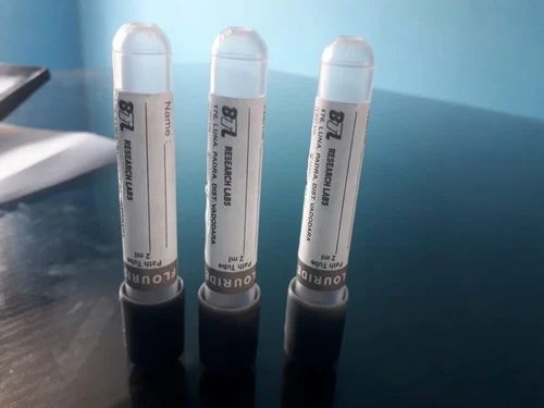 Sodium Flouride Blood Collection Tube