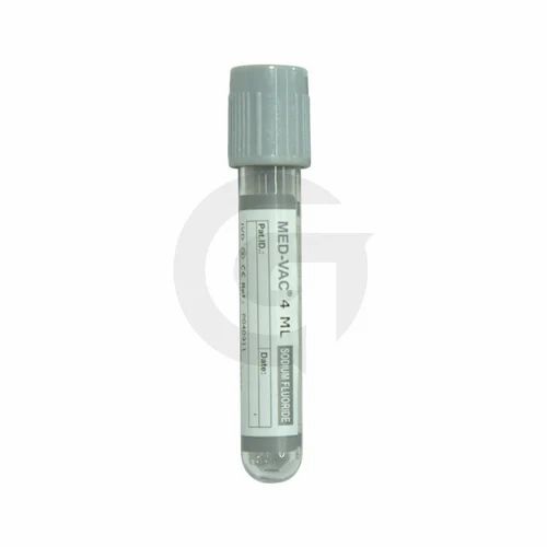 Sodium Fluoride Vaccum Blood Collection Tubes - 4 ml