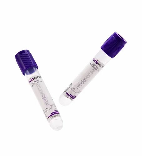 EDTA K3 Non Vacuum Blood Collection Tube (2ml) for Laboratory Use