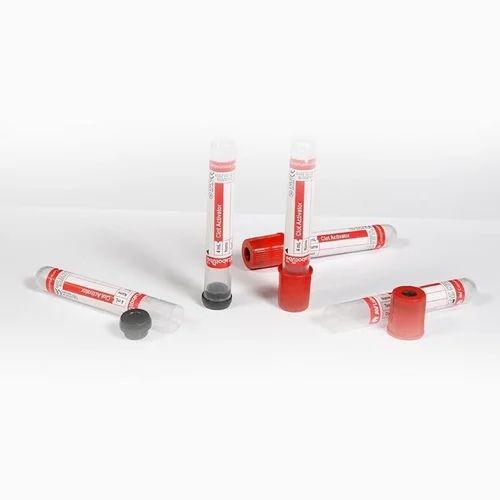 4ml Plastic Non Vacuum Clot Activator Tubes, For Laboratory
