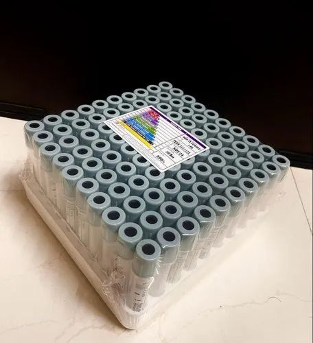 Glucose Assay Fluoride Non Vacuum Blood Collection Tubes, For Laboratory