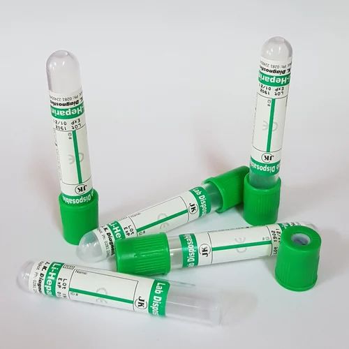 Heparin Non Vacuum Tube, Size: 5 ml, For Laboratory