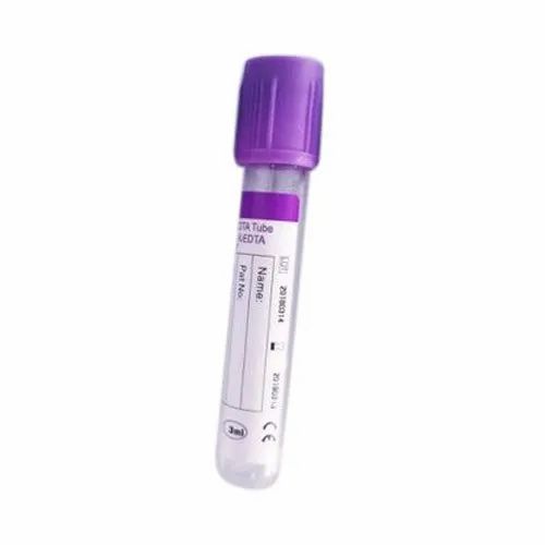 Plastic K3 Edta Non Vacuum Blood Collection Tube, For Laboratory