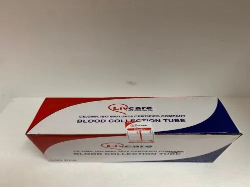 Plastic Plain Tube Single Cap, For Clinical